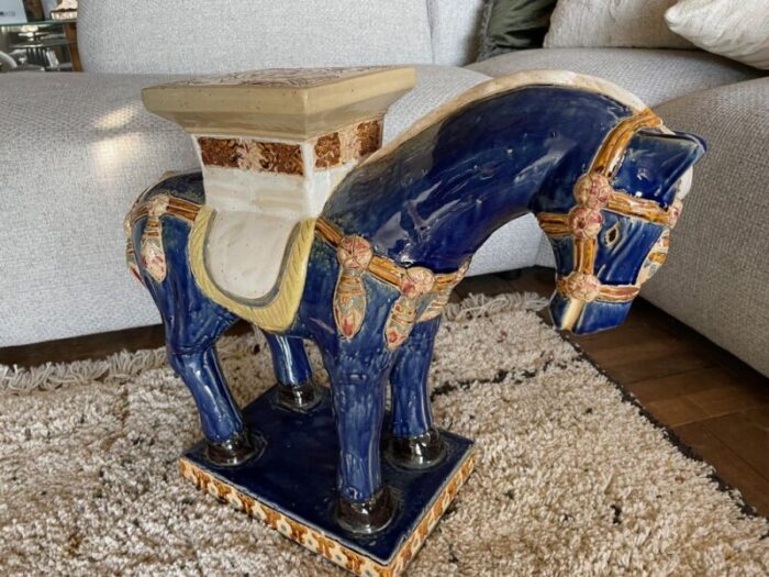 vintage horse shape planter 2