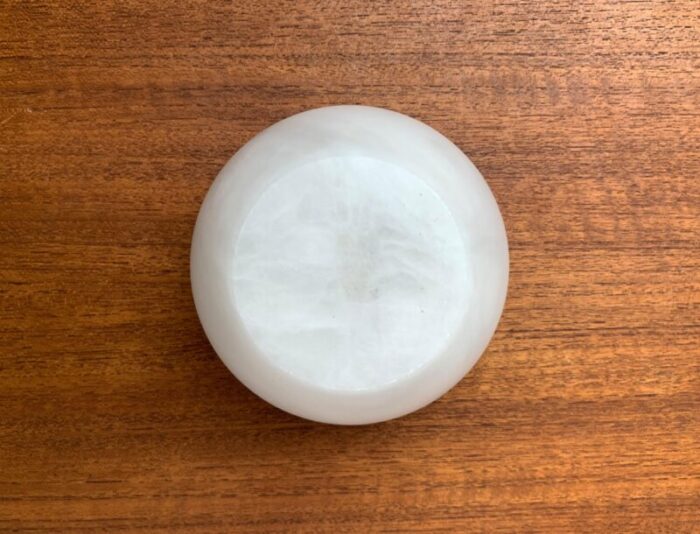 vintage italian alabaster bowl 0952