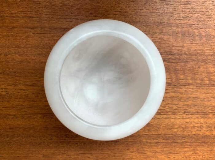 vintage italian alabaster bowl 7019