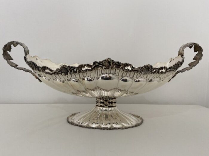 vintage italian barcaccia in 800 silver 1980s 1