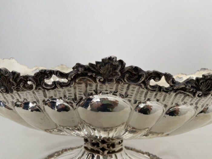 vintage italian barcaccia in 800 silver 1980s 6