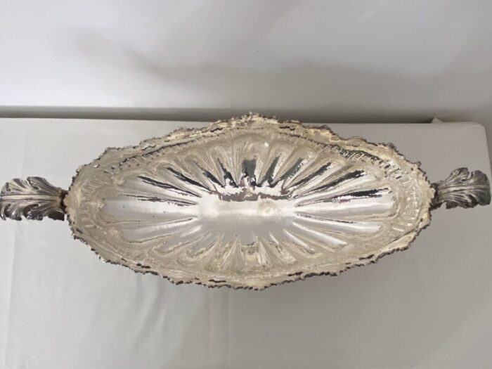 vintage italian barcaccia in 800 silver 1980s 9