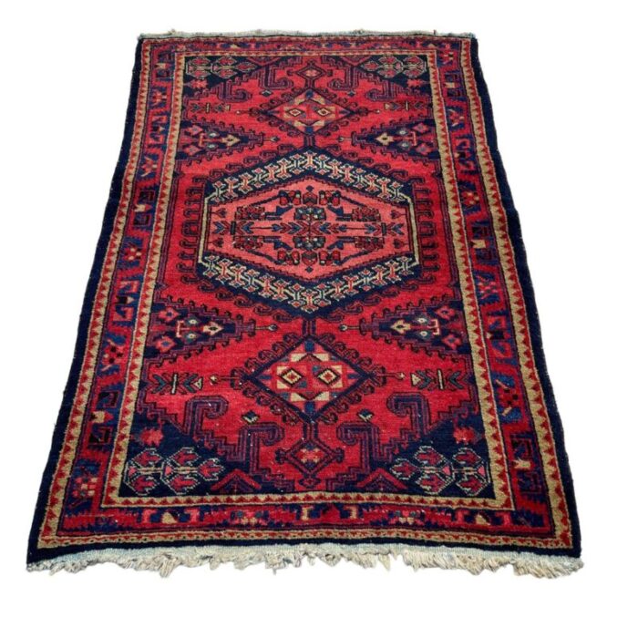 vintage kurdish traditional rug 1930s 3