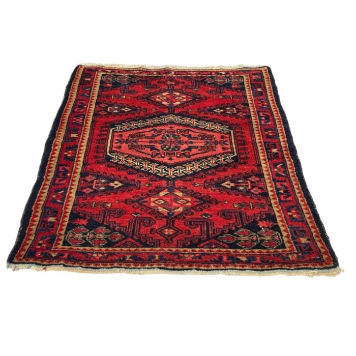 vintage kurdish traditional rug 1930s 5