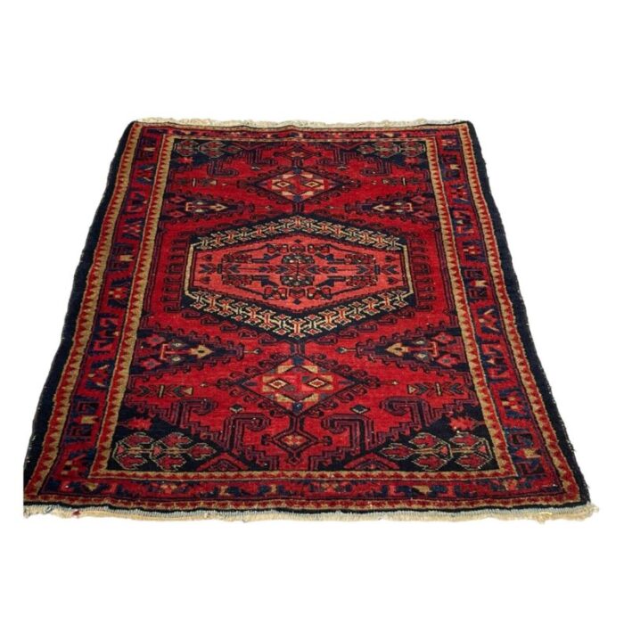 vintage kurdish traditional rug 1930s 7