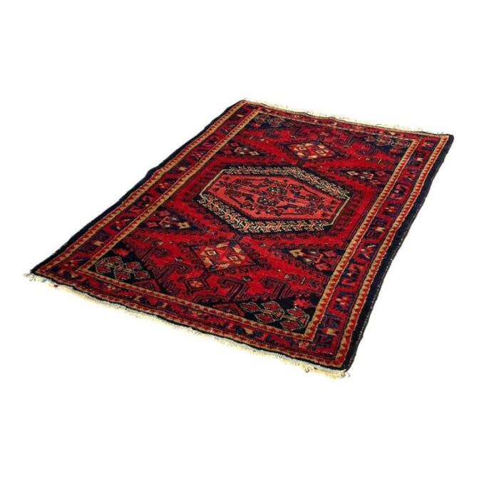 vintage kurdish traditional rug 1930s 8