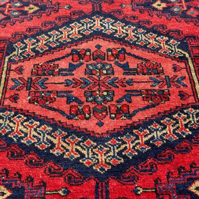 vintage kurdish traditional rug 1930s 9