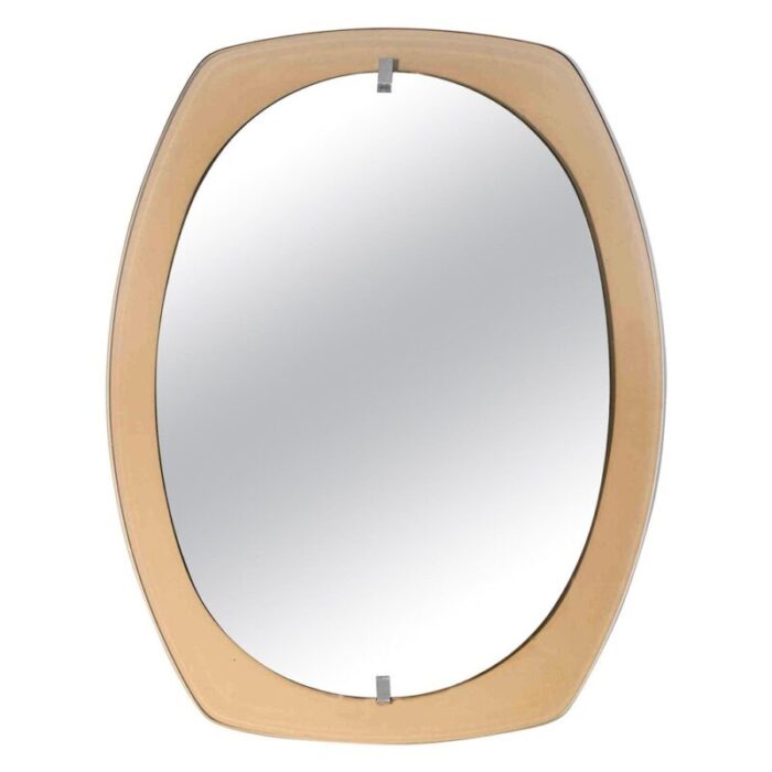 vintage mirror from veca italy 1960s 1