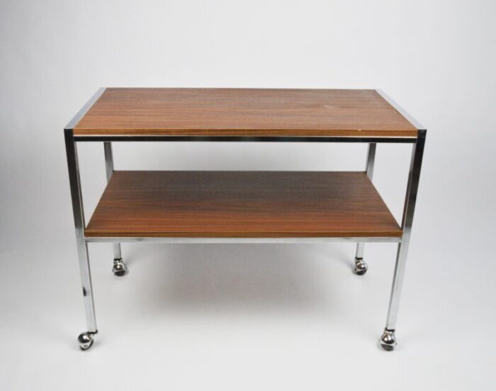 vintage mobile table 1970s 2745