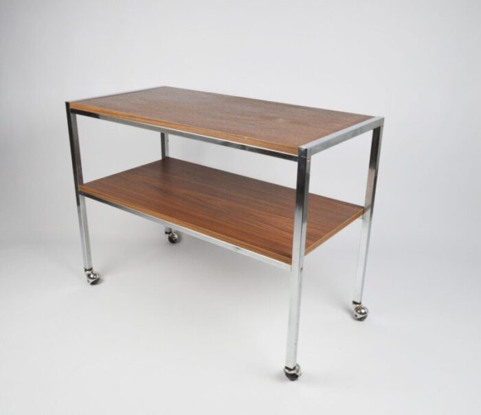 vintage mobile table 1970s 6963