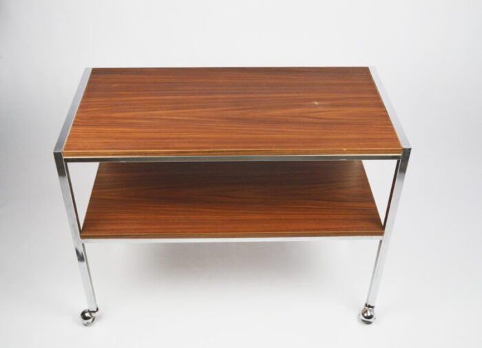 vintage mobile table 1970s 7086