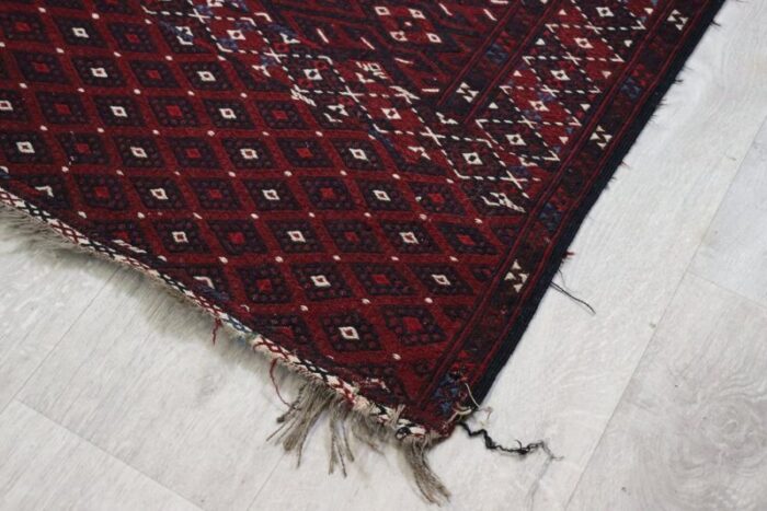 vintage nomadic turkmen yomut kilim rug 17