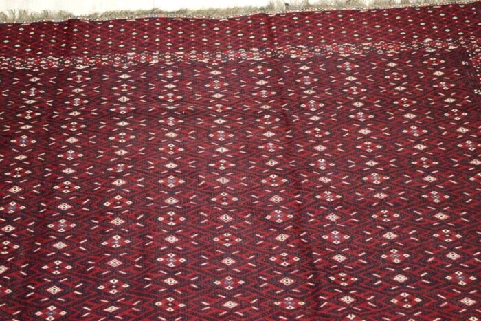 vintage nomadic turkmen yomut kilim rug 5