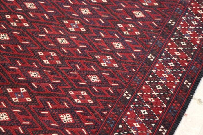 vintage nomadic turkmen yomut kilim rug 6