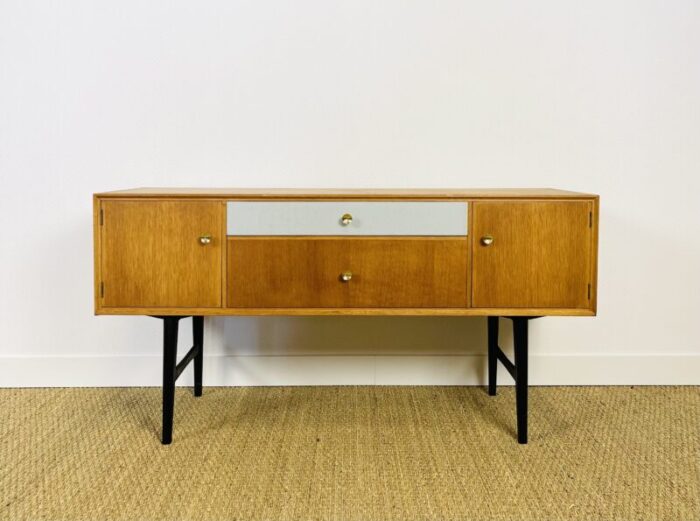 vintage oak sideboard 1960s 7580