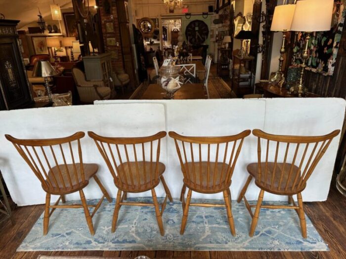 vintage original stickley dining chairs set of 4 6207