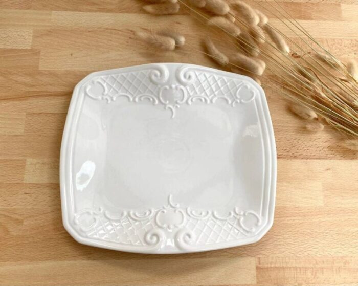 vintage porcelain serving dish 1