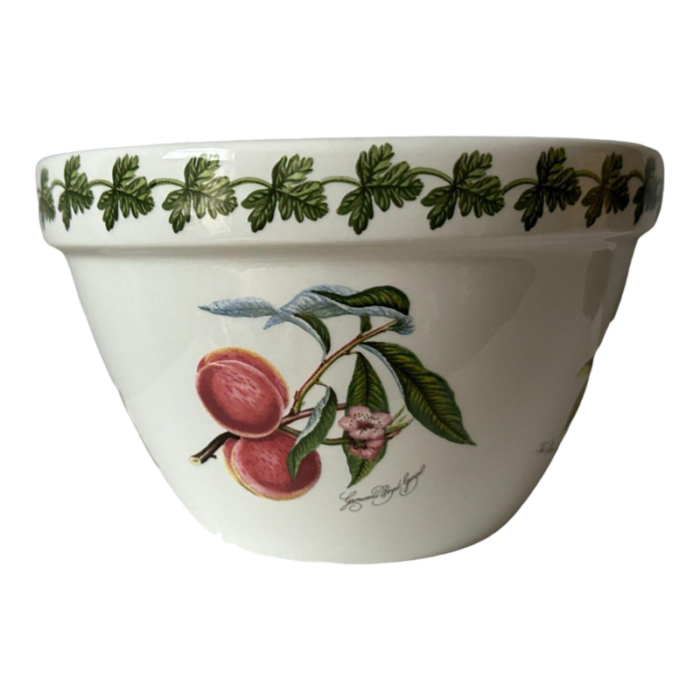 vintage portmeirion pomona pudding bowlplant pot england 1010