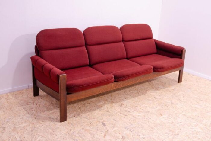 vintage scandinavian style 3 seater lounge sofa 1970s 1795