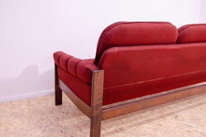 vintage scandinavian style 3 seater lounge sofa 1970s 4530