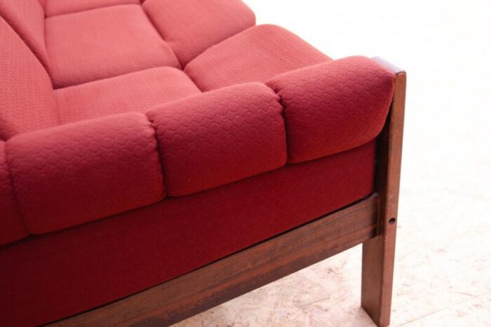 vintage scandinavian style 3 seater lounge sofa 1970s 7766