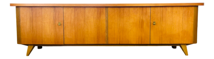 vintage scandinavian teak sideboard 1960s 6874