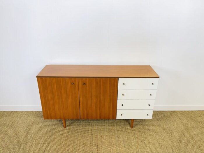 vintage scandinavian teak sideboard 1960s 7702