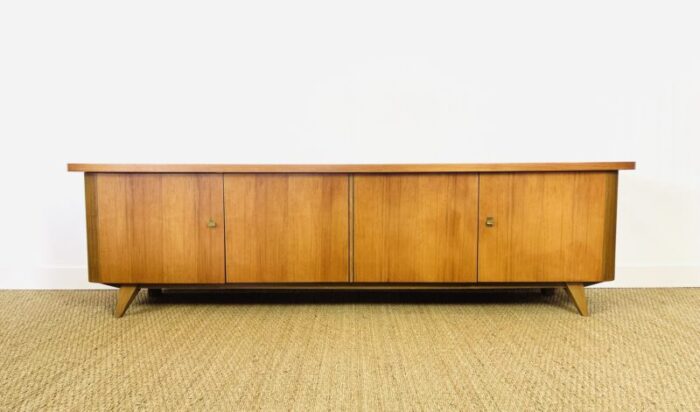 vintage scandinavian teak sideboard 1960s 8673