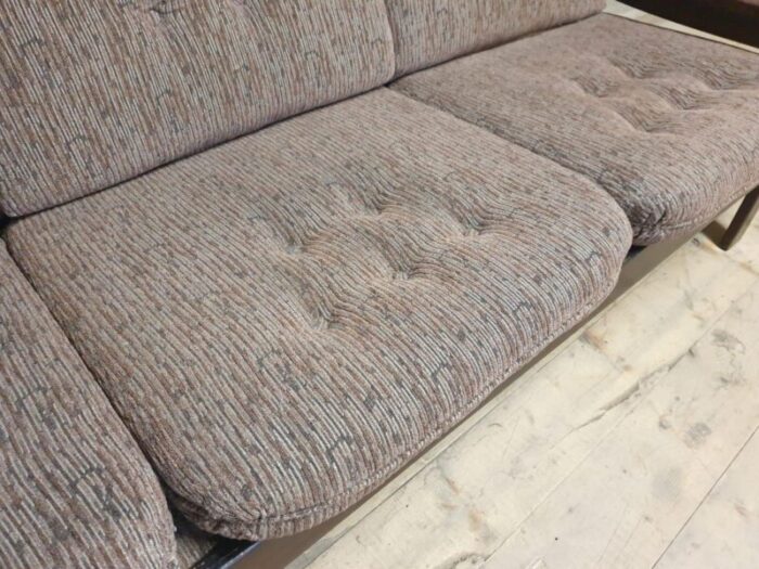 vintage scandinavian three seater lounge sofas 1980s set of 2 6269