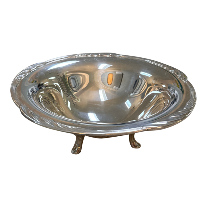 vintage silverplated bowl 1817