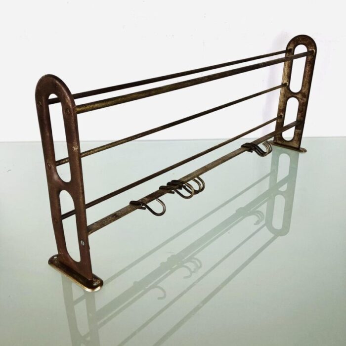 vintage steel kitchen rack 1930s 1