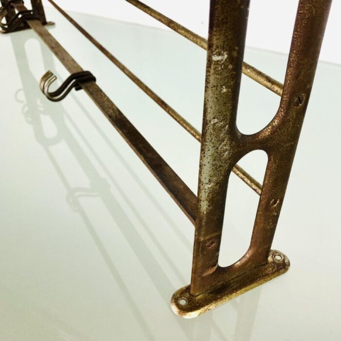 vintage steel kitchen rack 1930s 9