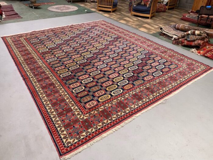 vintage turkish bergama rug 3