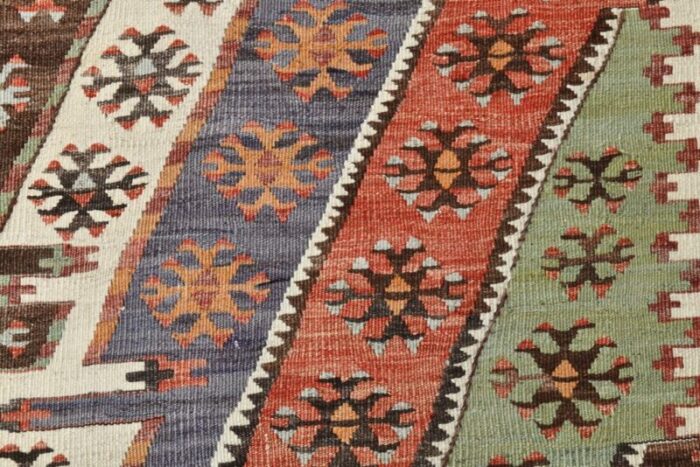 vintage turkish cotton wool rugs 10