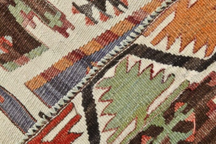 vintage turkish cotton wool rugs 14