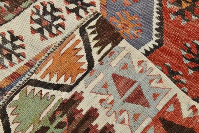 vintage turkish cotton wool rugs 15