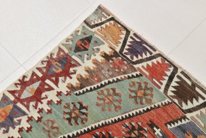 vintage turkish cotton wool rugs 16