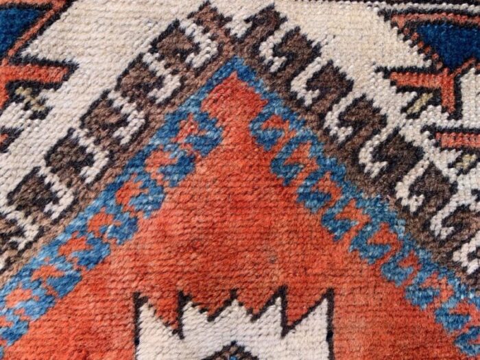 vintage turkish western rug 4