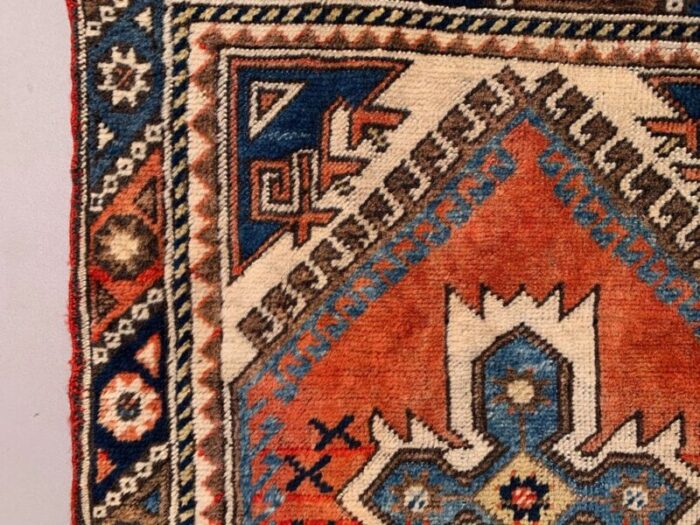 vintage turkish western rug 5