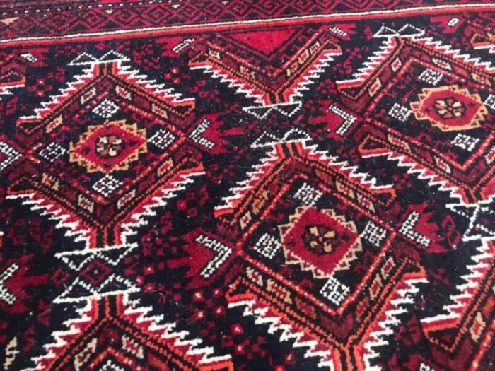 vintage turkmen baluch afghan back 1950s 9