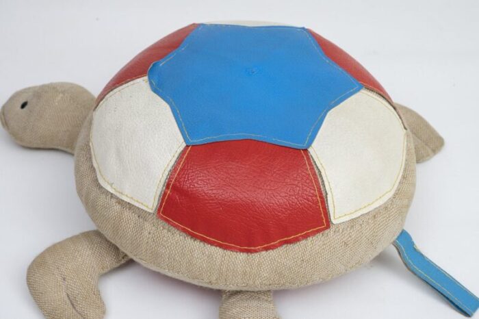 vintage turtle therapeutic toy by renate mueller for h josef leven sonneberg 1960s 4