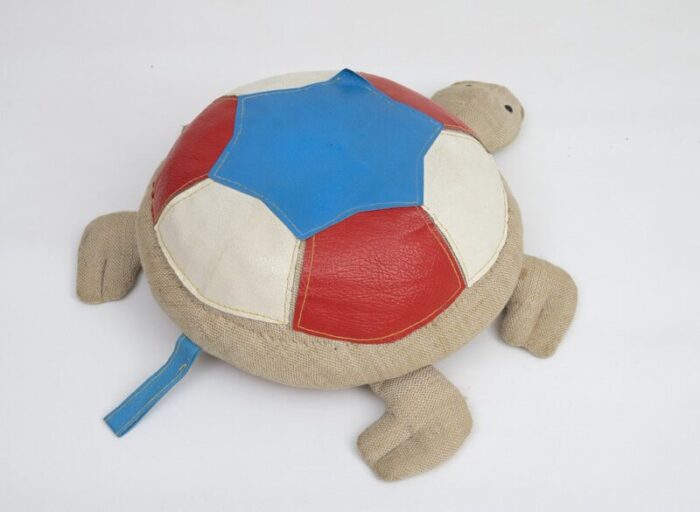 vintage turtle therapeutic toy by renate mueller for h josef leven sonneberg 1960s 5