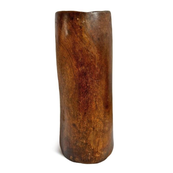 vintage tutsi wooden jar 8765