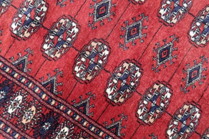 vintage uzbek bukhara rug 1970s 2