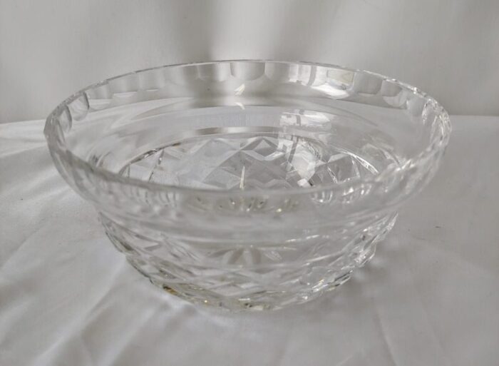 vintage waterford crystal serving dishes set of 4 4052