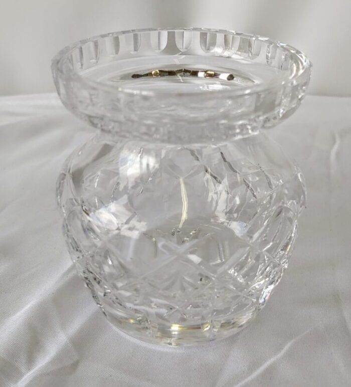 vintage waterford crystal serving dishes set of 4 8479