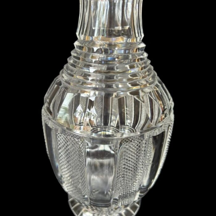 vintage william yeoward magnum carla cut crystal decanter 3191