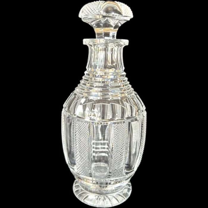 vintage william yeoward magnum carla cut crystal decanter 4077