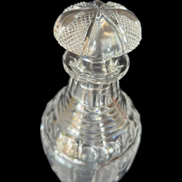 vintage william yeoward magnum carla cut crystal decanter 4344