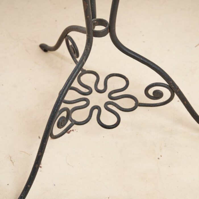 vintage wrought iron hanger 4